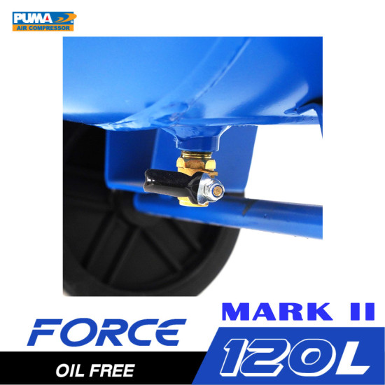 ปั๊มลมออยฟรี PUMA 1450Wx3 120L FORCE 120 MARK II