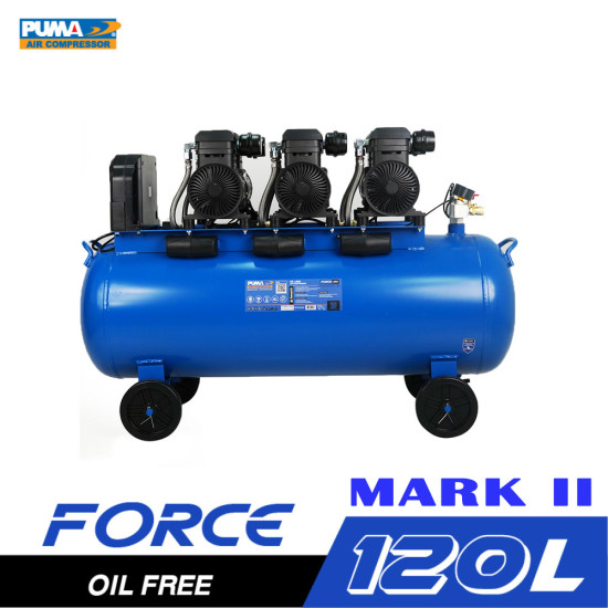 ปั๊มลมออยฟรี PUMA 1450Wx3 120L FORCE 120 MARK II