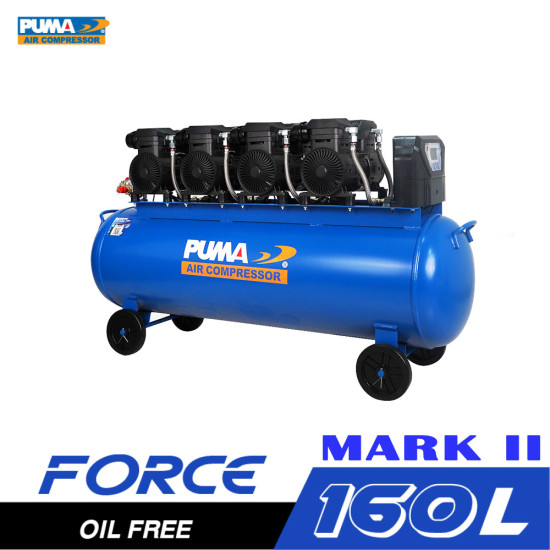 ปั๊มลมออยฟรี PUMA 1450Wx4 160L FORCE 160 MARK II