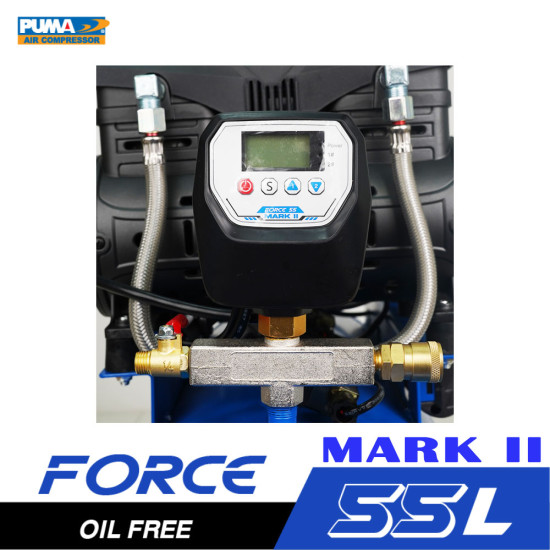ปั๊มลมออยฟรี PUMA 1450Wx2 55L FORCE 55 MARK II