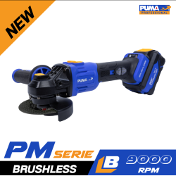 เครื่องเจียรไร้สาย ไร้แปรงถ่าน PUMA 20V 8000RPM PM-490BL