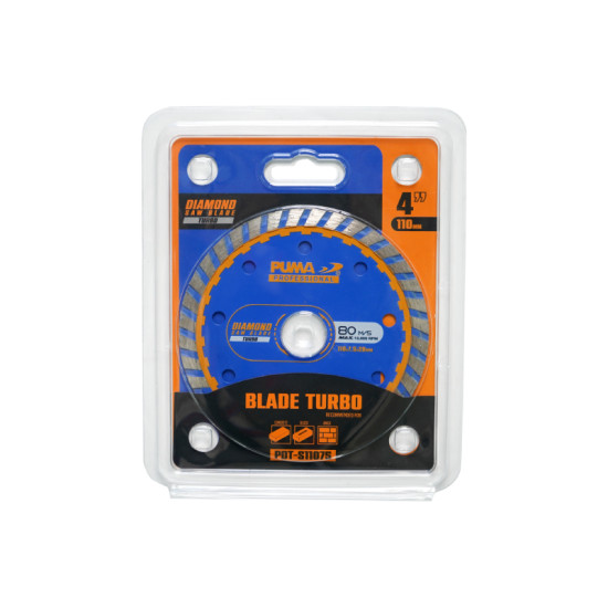 ใบตัดเพชรเทอร์โบ 4" PUMA 110x7.5mm PDT-S11075