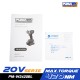 บล็อกกระแทกไร้สาย ไร้แปรงถ่าน 20V PUMA PM-W2420BL พร้อมแบตและแท่นชาร์จ