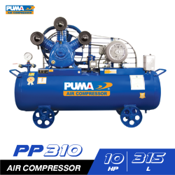 ชุดปั๊มลม PUMA PP310-PPM380V-MG 10HP ถัง 315L