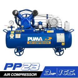 ชุดปั๊มลม PUMA PP23-AB380V-MG 3HP ถัง 165L