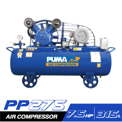 ชุดปั๊มลม PUMA PP275-HI380V-MG 7.5HP ถัง 315L